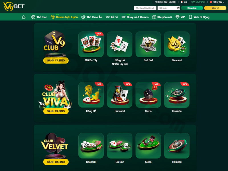 Luật chơi Sicbo game v9bet khá đơn giản 